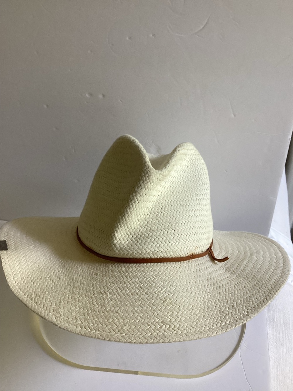 Kin The Label Straw Hat  Size Medium Cream
